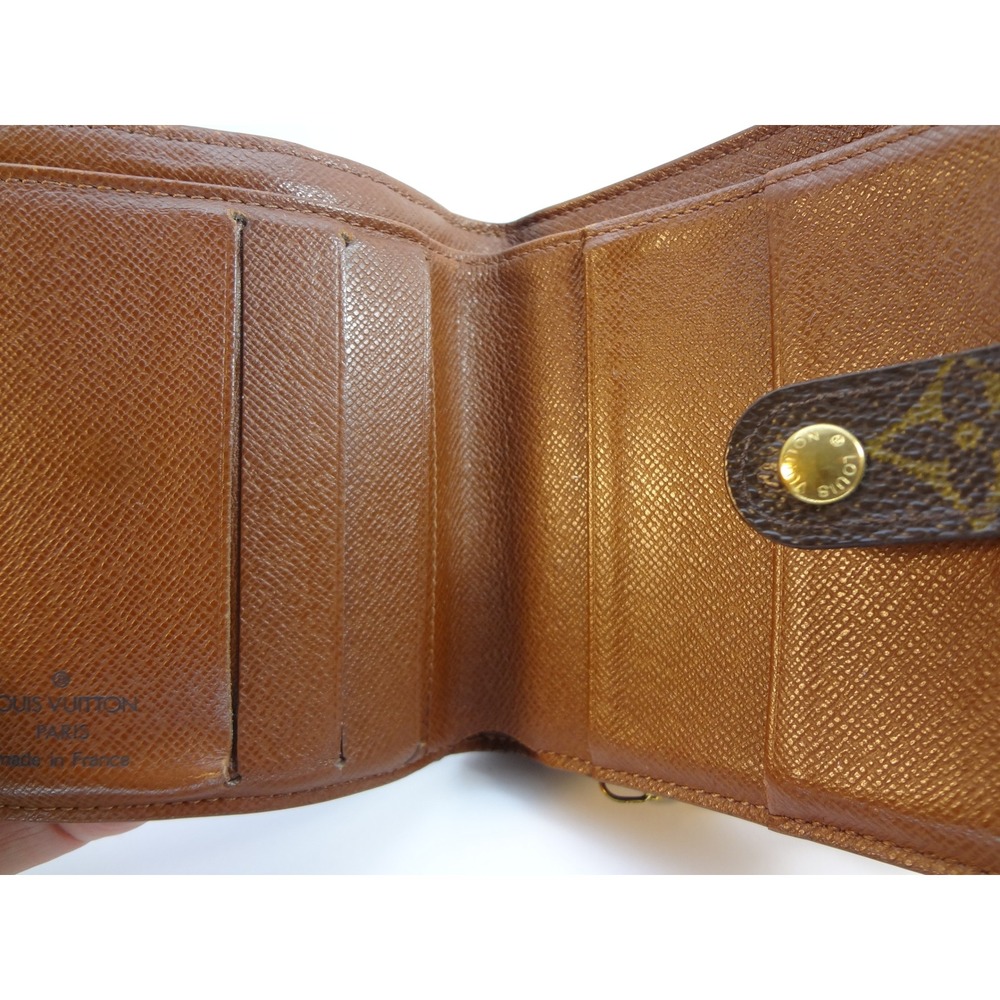 Louis Vuitton‎ Compact Zip Wallet in Monogram Canvas Bi Fold Wallet Brown - Picture 7 of 7